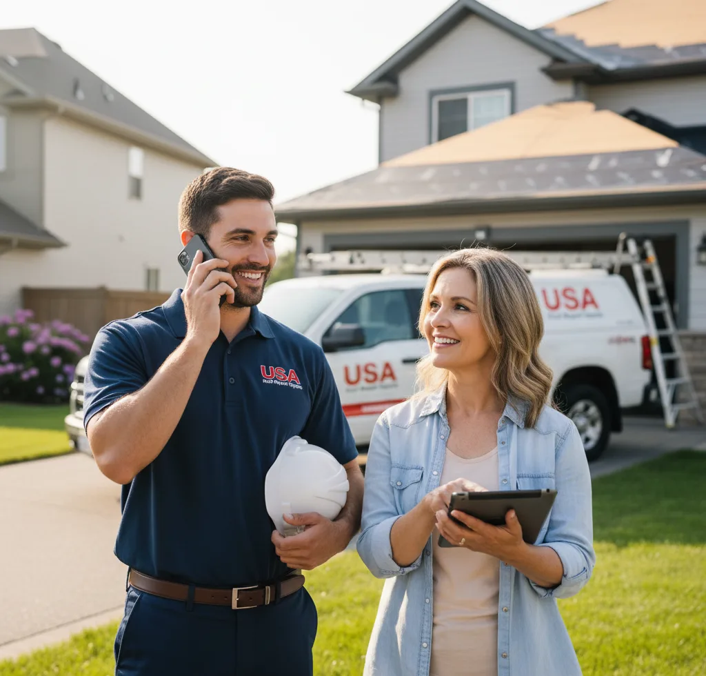 USA Roof Repair Experts customer support in Adamstown